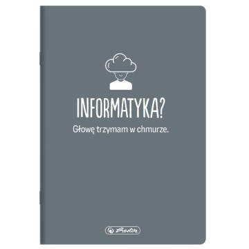 Zeszyt A5 60k krata HERLITZ informatyka