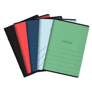 Zeszyt A5 60k krata TOP2000 COLORS mix